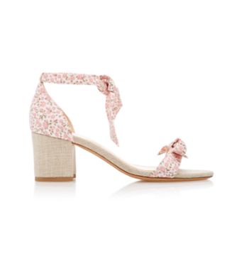 Alexandre Birman + Clarita Floral-Print Canvas Sandals