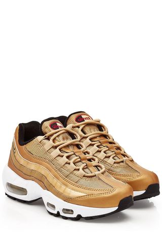 Nike + Air Max 95 Metallic Gold Sneakers