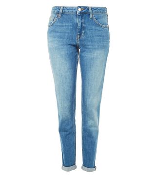 Topshop + Authentic Blue Lucas Boyfriend Jeans