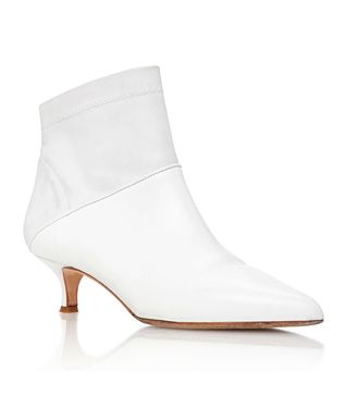 Tibi + Jean Leather Ankle Boots