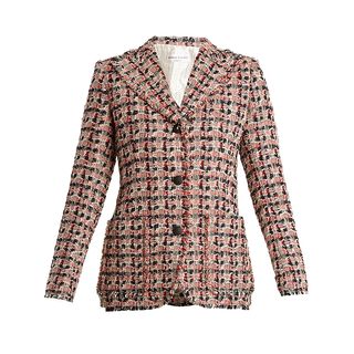 Sonia Rykiel + Cotton-Blend Tweed Jacket