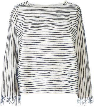 TooGood + Striped Oversized Top