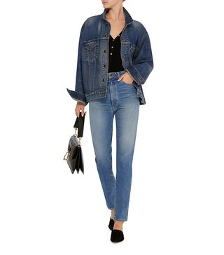 Khaite + Vanessa High-Rise Skinny Jeans