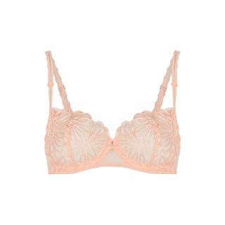 Wacoal + Reflexion Embroidered Tulle Underwired Bra