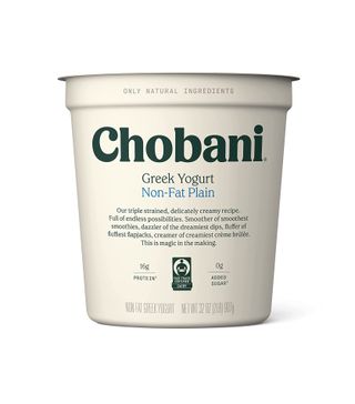 Chobani + Non-fat Greek Yogurt, Plain 32oz