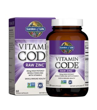 Garden of Life + Vitamin Code Raw Vegan Zinc Capsules