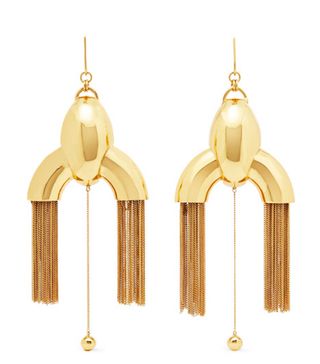 Ellery + Anthology Gold-Plated Earrings