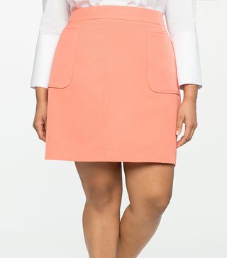 Eloquii + Patch Pocket Mini Skirt