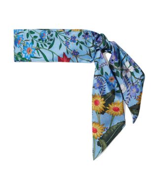Gucci + Floral-Print Silk-Twill Scarf