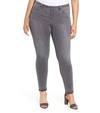 Two by Vince Camuto + Release Hem Skinny Jeans
