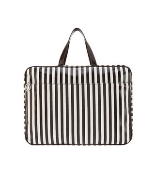 Henri Bendel + Brown & White Extra Large Carry All Bag