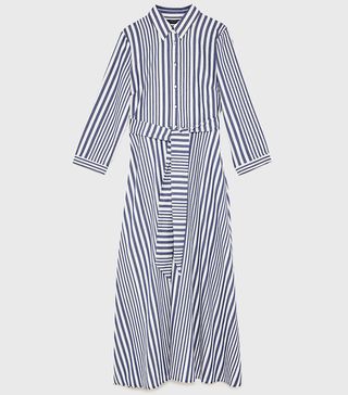 Zara + Striped Shirt-Style Tunic