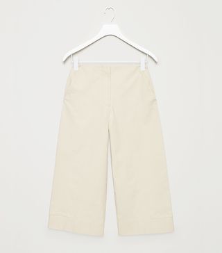 COS + Cotton Twill Culotte Trousers