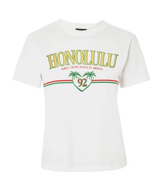 Topshop + Honolulu Slogan T-Shirt