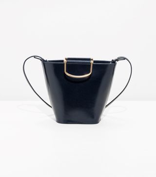 & Other Stories + Leather Bucket Bag