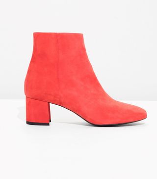 & Other Stories + Leather Ankle Boots