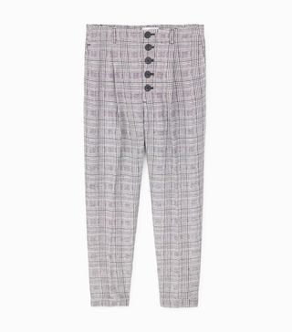 Mango + Check Trousers