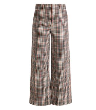 Joseph + Ferrandi Prince of Wales-Checked Trousers