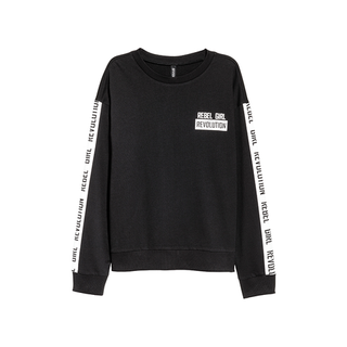 H&M + Sweatshirt With Printed Design