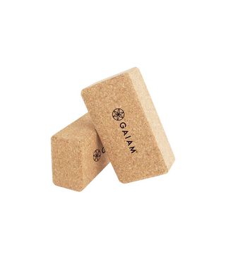 Gaiam + Cork Yoga Block