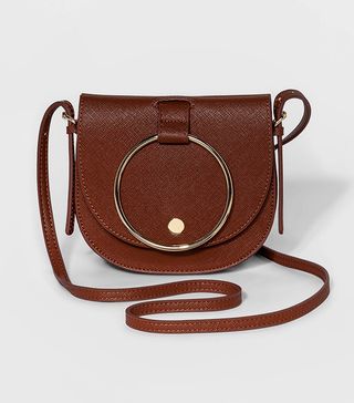 Who What Wear + Ring Mini Crossbody Handbag