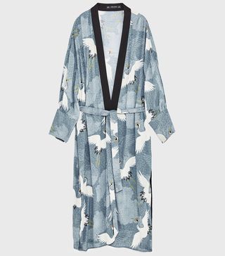 Zara + Heron Print Kimono