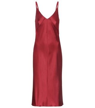 Helmut Lang + Satin Slip Dress