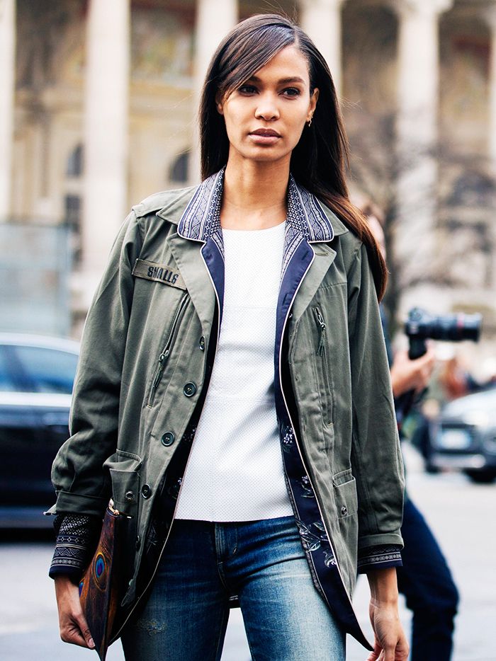8 Ways to Style Army Jackets | Who What Wear