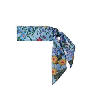 Gucci + Floral-print Silk-Twill Scarf
