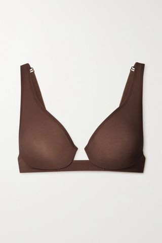 Skims + Naked Plunge Bra