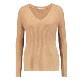 Autumn Cashmere + Ribbed Cashmere Sweater