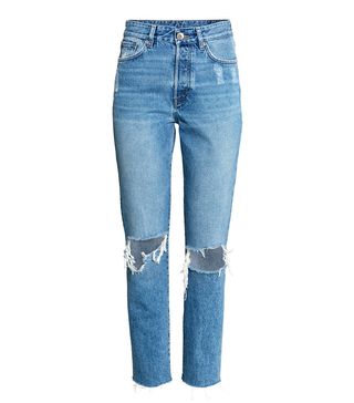 H&M + Vintage High Cropped Jeans
