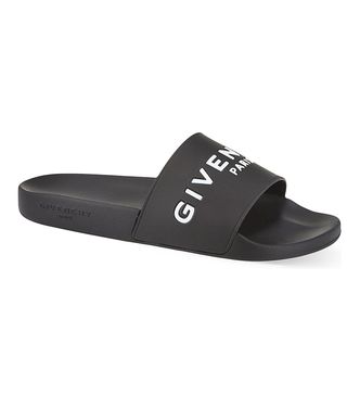 Givenchy + Logo Slide Sandals