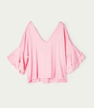 Uterque + Pink Blouse