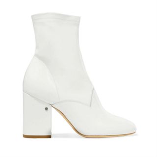 Laurence Decade + Plume Patent-Leather Ankle Boots