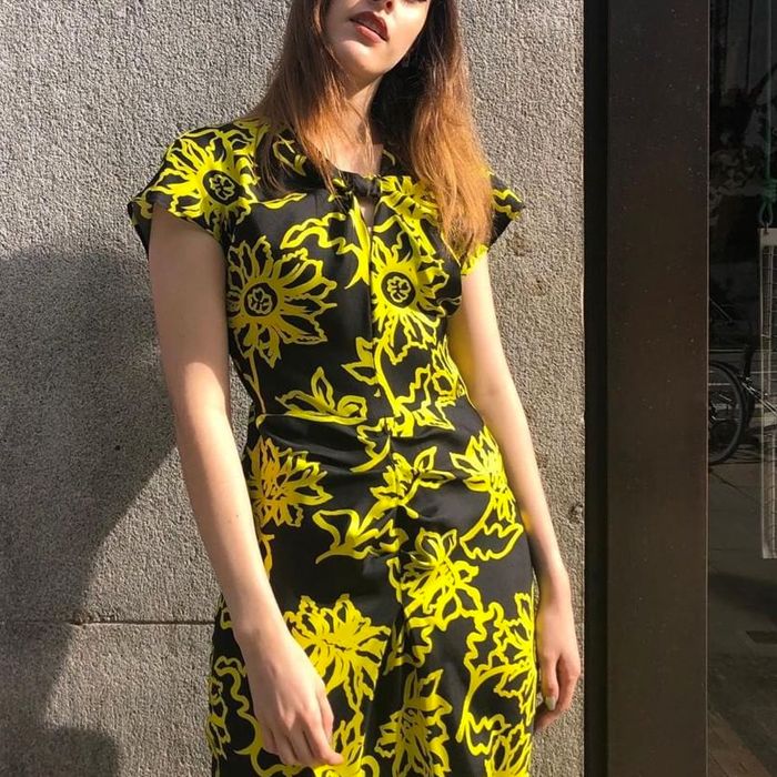 3x black dress shirt Topshop Black Floral Maxi Dress main image 0