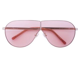 Linda Farrow x 3.1 Phillip Lim + Aviator Sunglasses