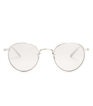 Garrett Leight + Wilson Round-Frame Sunglasses