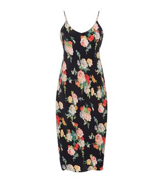 Nili Lotan + Cami Floral-Print Silk Slip Dress