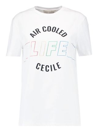 Être Cécile + Printed Cotton T-Shirt