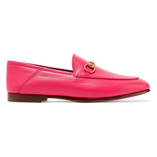Gucci + Horsebit-Detailed Collapsible-Heel Leather Loafers