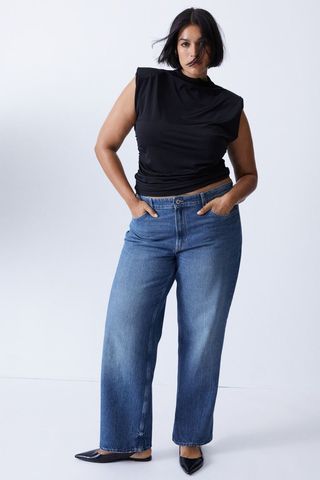 H&M + 90s Baggy Low Jeans