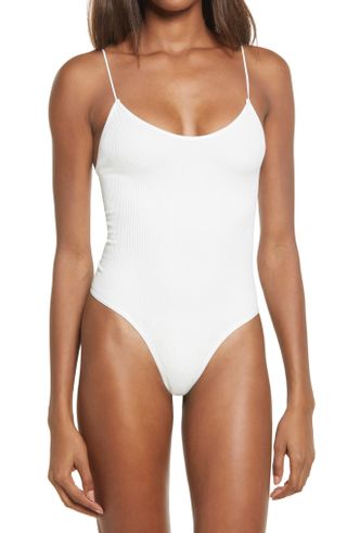 Bdg Urban Outfitters + Bungee Strap Sleeveless Bodysuit
