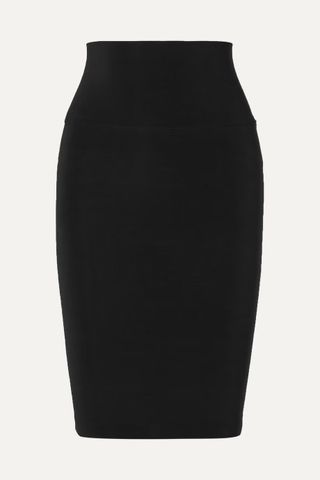 Norma Kamali + Stretch-Jersey Skirt