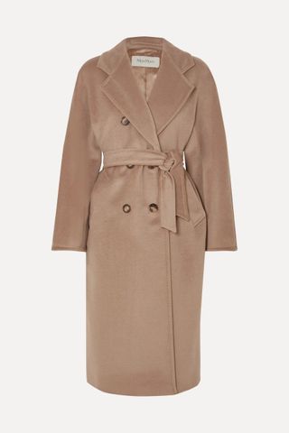 Max Mara + 101801 Icon Double-Breasted Wool and Cashmere-Blend Coat