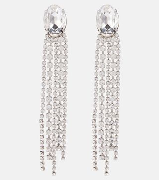 Jennifer Behr + Crystal-Embellished Earrings