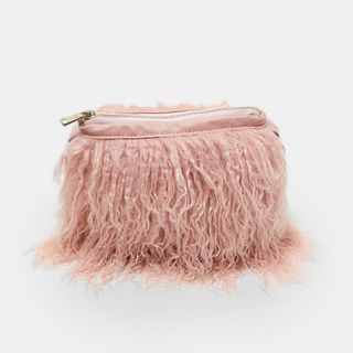 Zara + Faux Fur Bag