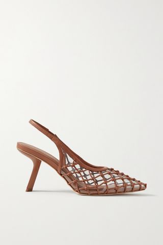 Cult Gaia + Knotted Slingback Pumps