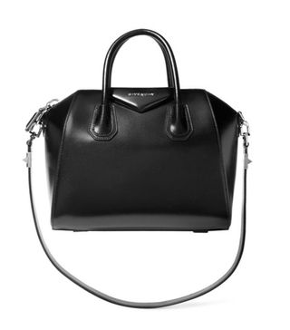 Givenchy + Small Antigona Bag in Black Leather