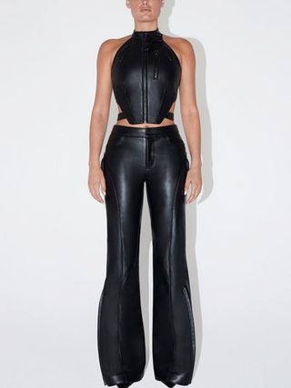 Khy + Faux Leather Pant